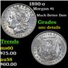 Image 1 : 1890-o Morgan Dollar $1 Grades Unc Details