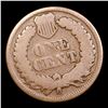 Image 3 : 1867 Indian Cent 1c Grades vg+