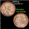 Image 1 : 1925-p Lincoln Cent 1c Grades Unc Details