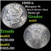Image 1 : 1890-s Morgan Dollar $1 Grades Select Unc