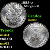Image 1 : 1883-o Morgan Dollar $1 Grades Select+ Unc