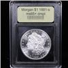 Image 4 : ***Auction Highlight*** 1881-s Morgan Dollar $1 Graded GEM+ DMPL By USCG (fc)