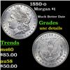 Image 1 : 1880-o Morgan Dollar $1 Grades Unc Details