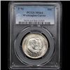 Image 2 : PCGS 1951-p Wash/Car Old Commem Half Dollar 50c Graded  ms64 by PCGS