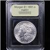 Image 4 : ***Auction Highlight*** 1891-o Morgan Dollar $1 Graded Select+ Unc By USCG (fc)