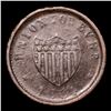 Image 3 : 1864 Union For Ever Civil War Token 1c Grades vf+