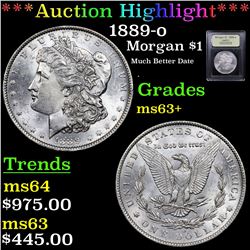 ***Auction Highlight*** 1889-o Morgan Dollar $1 Graded Select+ Unc By USCG (fc)