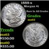 Image 1 : 1888-s Morgan Dollar $1 Grades Select Unc