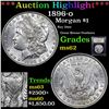 Image 1 : ***Auction Highlight*** 1896-o Morgan Dollar $1 Graded Select Unc By USCG (fc)