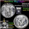 Image 1 : ***Auction Highlight*** 1924-d Standing Liberty Quarter 25c Graded GEM+ FH By USCG (fc)