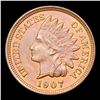 Image 2 : 1907 Indian Cent 1c Grades Choice+ Unc RB