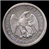 Image 3 : 1875-s Twenty Cent Piece 20c Grades f, fine