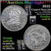 Image 1 : ***Auction Highlight*** 1821 Capped Bust Dime 10c Graded Select AU PL By USCG (fc)