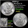 Image 1 : 1899-p Morgan Dollar $1 Grades Select Unc