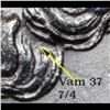 Image 6 : ***Auction Highlight*** 1878-p 7/8tf Morgan Dollar $1 Graded Select+ Unc By USCG (fc)