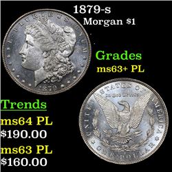 1879-s Morgan Dollar $1 Grades Select Unc+ PL