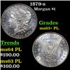 Image 1 : 1879-s Morgan Dollar $1 Grades Select Unc+ PL