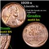 Image 1 : 1929-s Lincoln Cent 1c Grades Select Unc BN