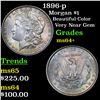 Image 1 : 1896-p Morgan Dollar $1 Grades Choice+ Unc