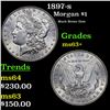 Image 1 : 1897-s Morgan Dollar $1 Grades Select+ Unc