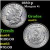 Image 1 : 1889-p Morgan Dollar $1 Grades Select+ Unc