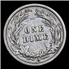 Image 3 : 1902-o Barber Dime 10c Grades xf