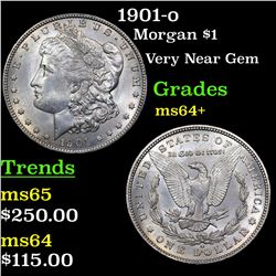 1901-o Morgan Dollar $1 Grades Choice+ Unc