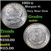Image 1 : 1901-o Morgan Dollar $1 Grades Choice+ Unc