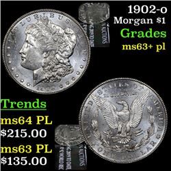 1902-o Morgan Dollar $1 Grades Select Unc+ PL
