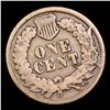 Image 3 : 1862 Indian Cent 1c Grades f+