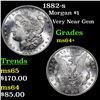 Image 1 : 1882-s Morgan Dollar $1 Grades Choice+ Unc