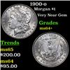 Image 1 : 1900-o Morgan Dollar $1 Grades Choice+ Unc