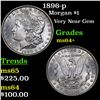 Image 1 : 1896-p Morgan Dollar $1 Grades Choice+ Unc