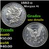 Image 1 : 1882-o Morgan Dollar $1 Grades Unc Details