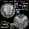 Image 1 : ***Auction Highlight*** 1880-s Morgan Dollar $1 Graded GEM+ DMPL By USCG (fc)