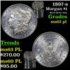 Image 1 : 1897-s Morgan Dollar $1 Grades Select Unc PL