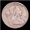 Image 2 : ***Auction Highlight*** 1804 Draped Bust Large Cent 1c Graded f, fine By USCG (fc)
