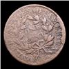 Image 3 : ***Auction Highlight*** 1804 Draped Bust Large Cent 1c Graded f, fine By USCG (fc)