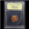 Image 4 : ***Auction Highlight*** 1915-d Lincoln Cent 1c Graded Choice+ Unc RD By USCG (fc)