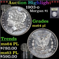 ***Auction Highlight*** 1903-o Morgan Dollar $1 Graded  Choice Unc PL By USCG (fc)