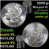 Image 1 : 1898-p Morgan Dollar $1 Grades Choice Unc+ PL