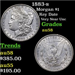 1883-s Morgan Dollar $1 Grades Choice AU/BU Slider