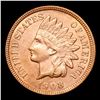 Image 2 : 1908 Indian Cent 1c Grades Select+ Unc RD