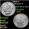 Image 1 : 1890-o Morgan Dollar $1 Grades Select Unc