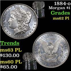 1884-o Morgan Dollar $1 Grades Select Unc PL