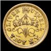 Image 2 : 1863 Oliver Boutwell Civil War Token 1c Grades Select Unc