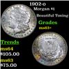 Image 1 : 1902-o Morgan Dollar $1 Grades Select+ Unc