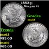 Image 1 : 1882-p Morgan Dollar $1 Grades Select Unc