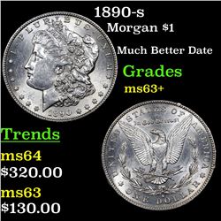 1890-s Morgan Dollar $1 Grades Select+ Unc