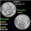 Image 1 : 1899-o Morgan Dollar $1 Grades Select Unc